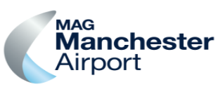 Manchester airport logo