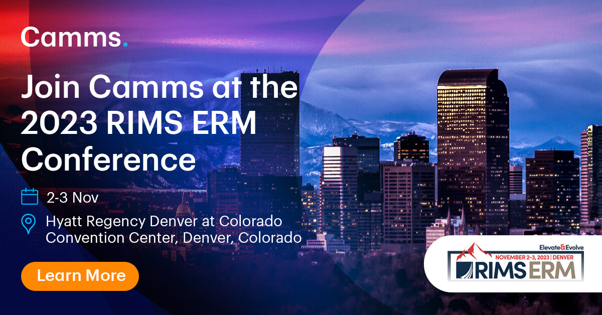 Join Camms at the 2023 RIMS ERM Conference Camms